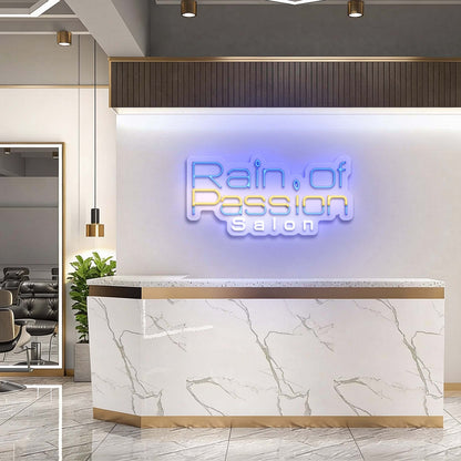 Rain of Passion Salon - Premium Neon Artwork