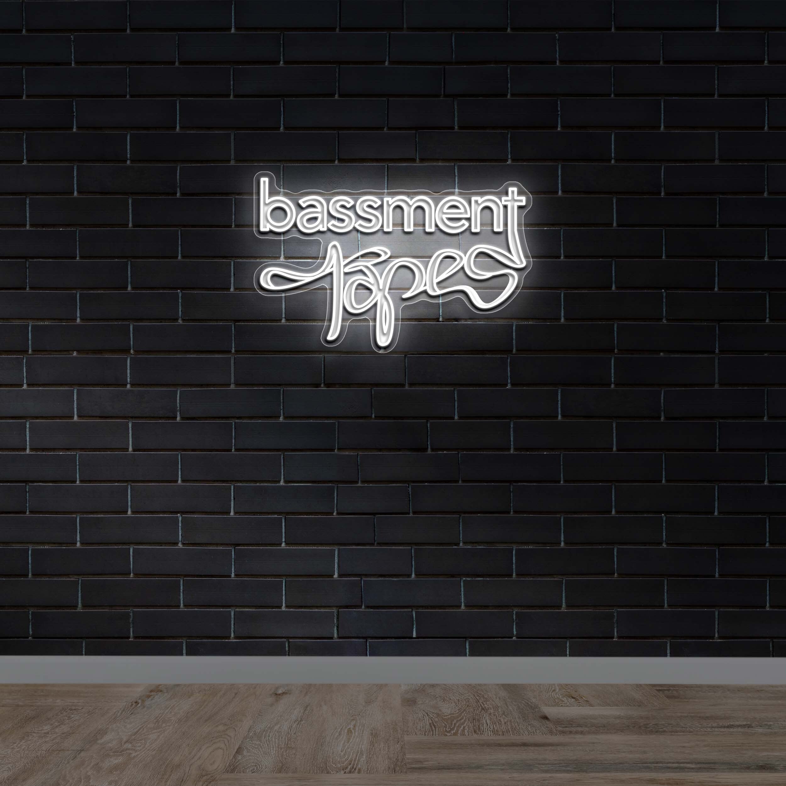 Bassment Tapes - Premium Neon Artwork
