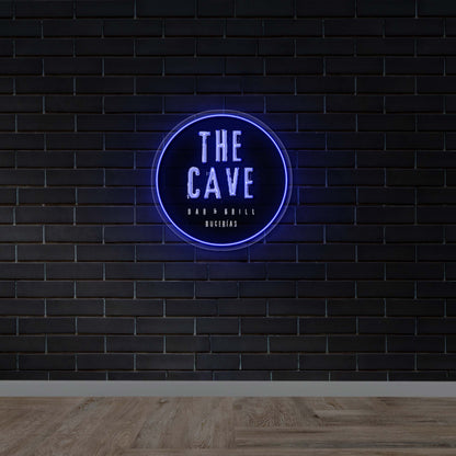 THE CAVE - Premium Neon Artwork