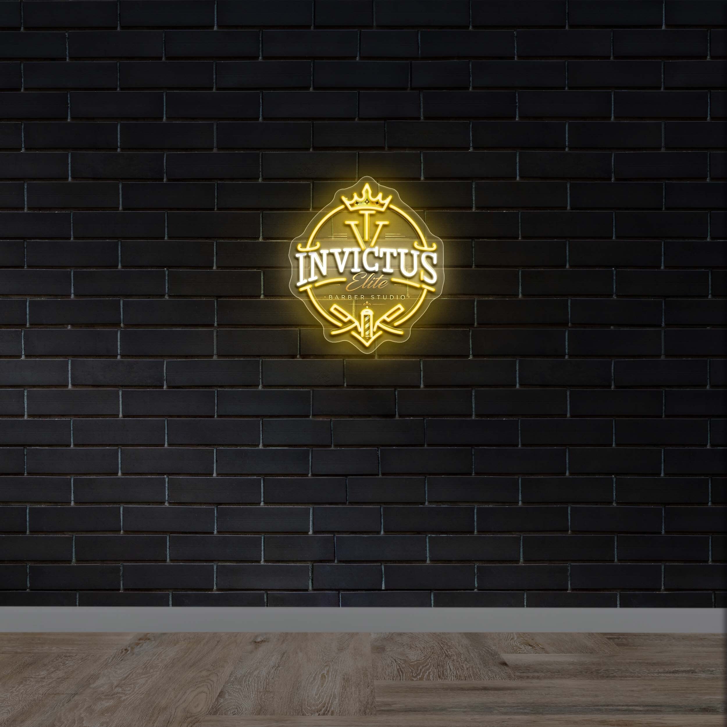 Invictus - Premium Neon Artwork