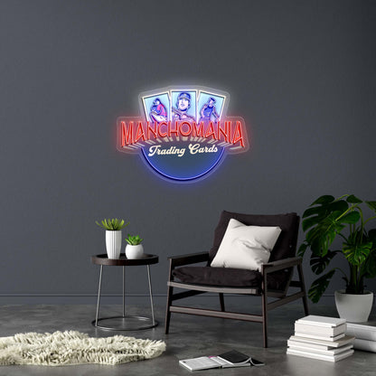 MANCHOMANIA ll - Premium Neon Artwork