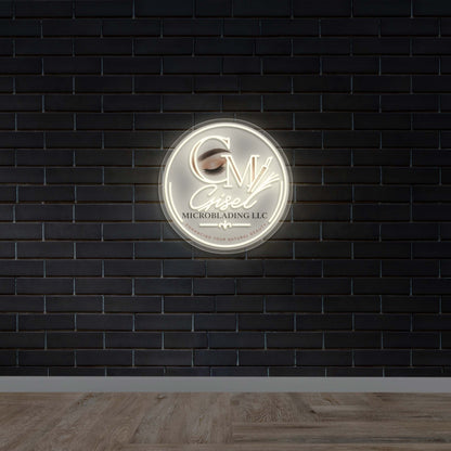 CM Microblading LLC - Premium Neon Artwork