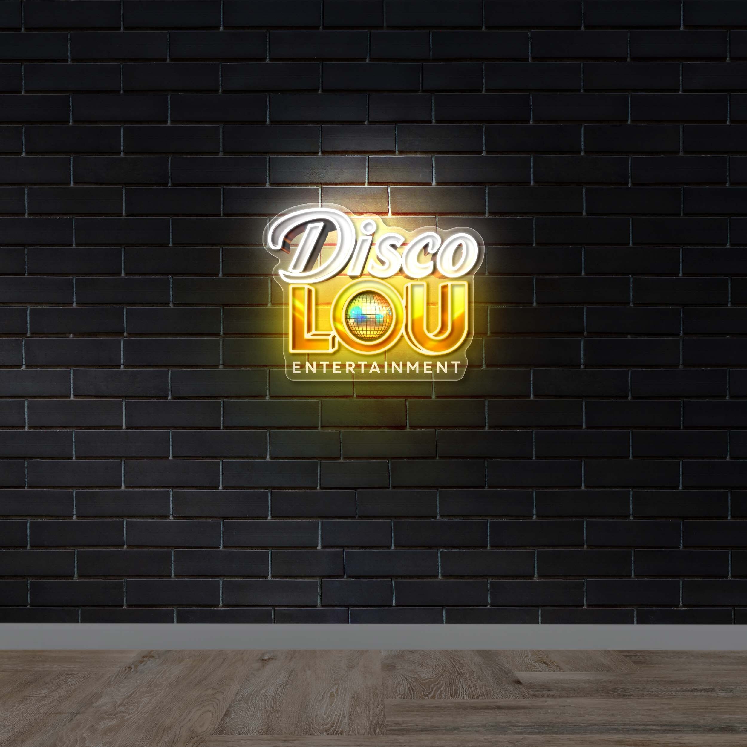Disco LOU - Premium Neon Artwork