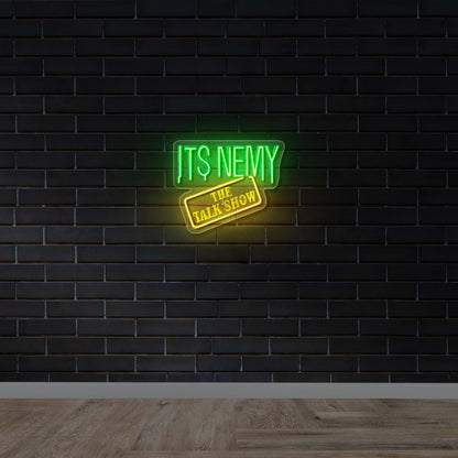 ITS NEMY THE TALK SHOW - Premium Neon Artwork