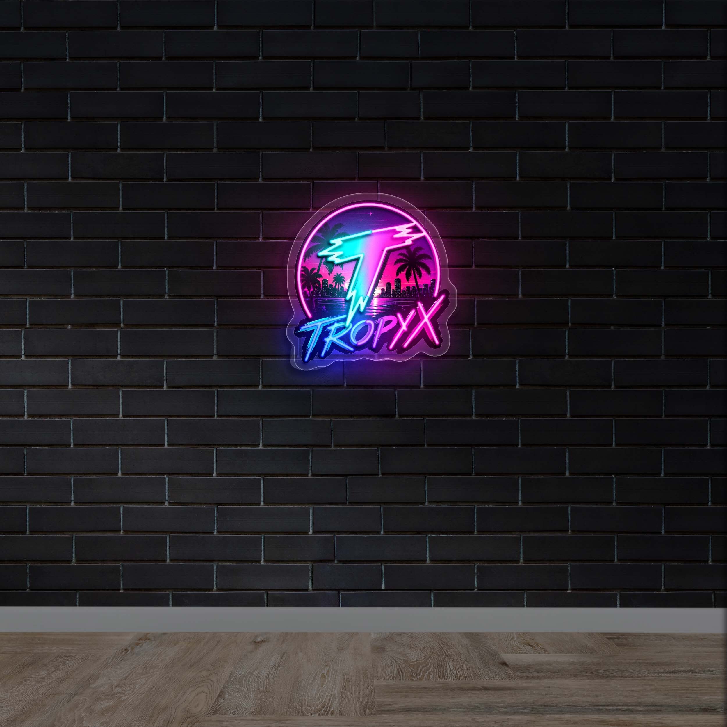 Tropyx | 2nd version - Premium Neon Artwork