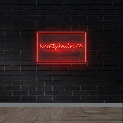 Knottybutnice -  Premium Neon Artwork