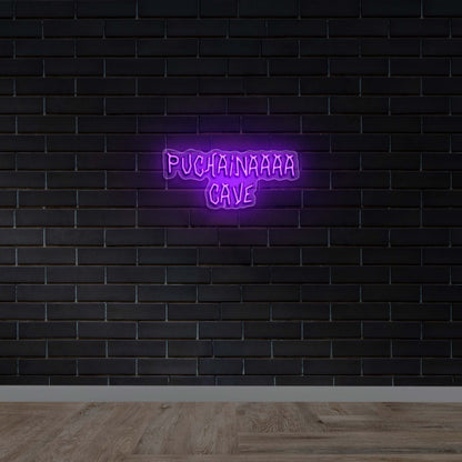 Puchainaaaa Cave - Premium Neon Artwork