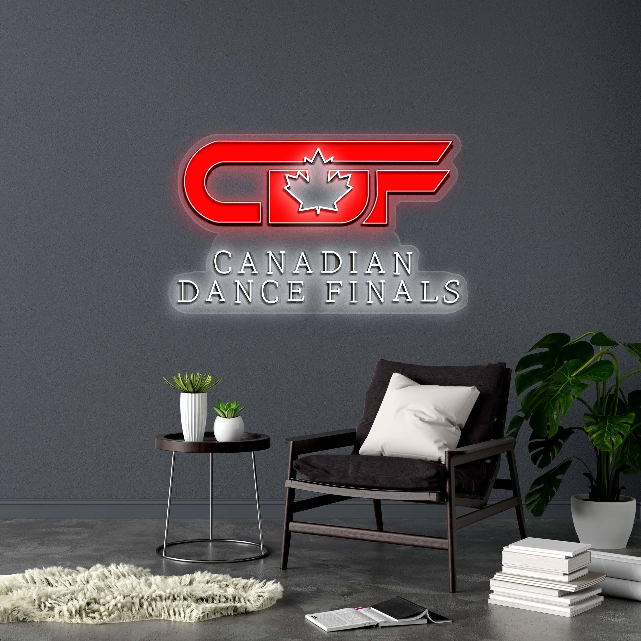 CANADIAN DANCE FINALS - Premium Neon Artwork