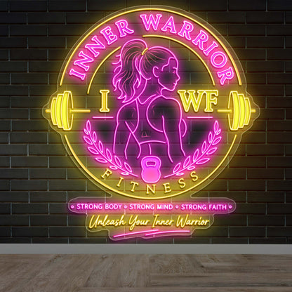 Inner Warrior | 2nd Version - Premium Neon Artwork