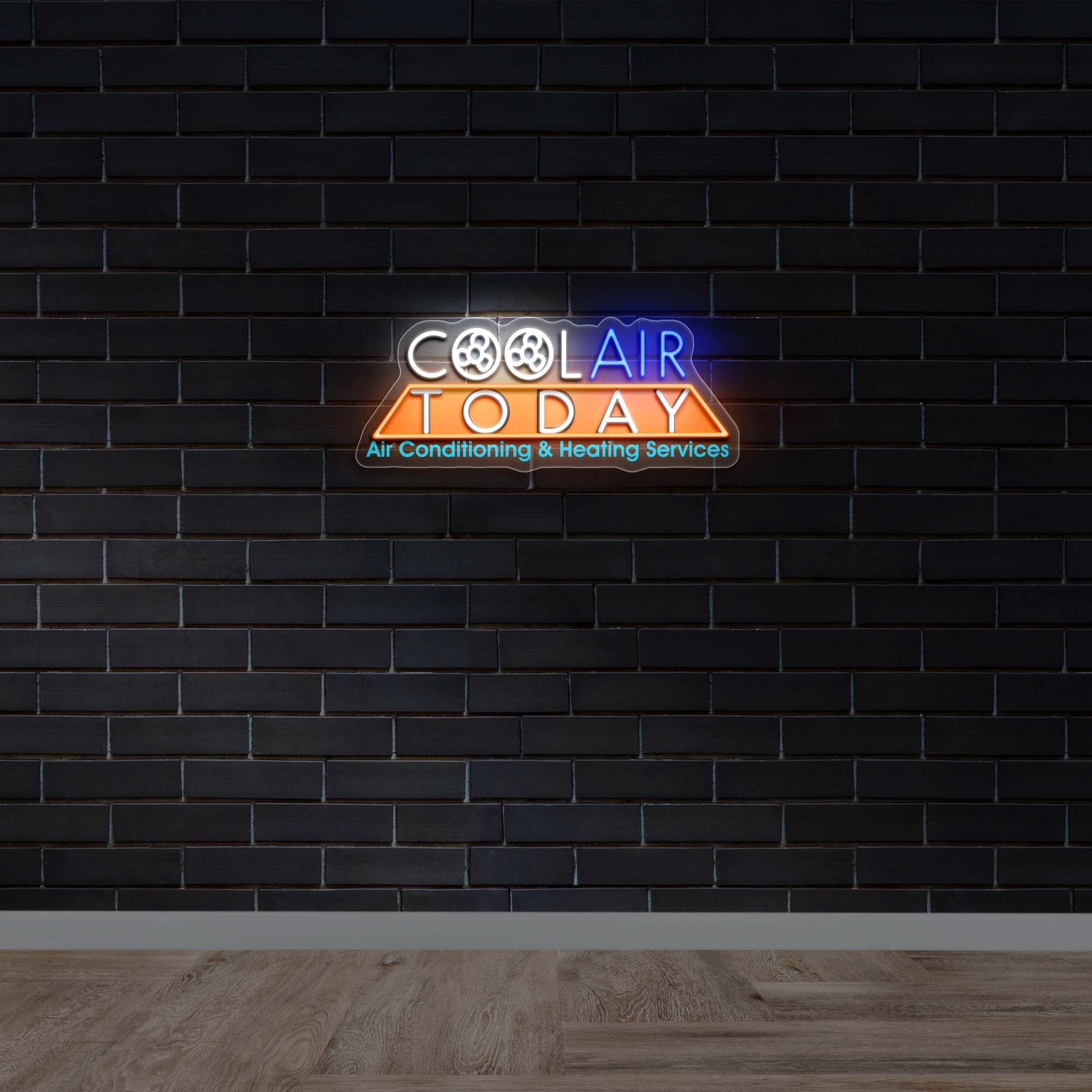 COOL AIR TODAY - Premium Neon Artwork