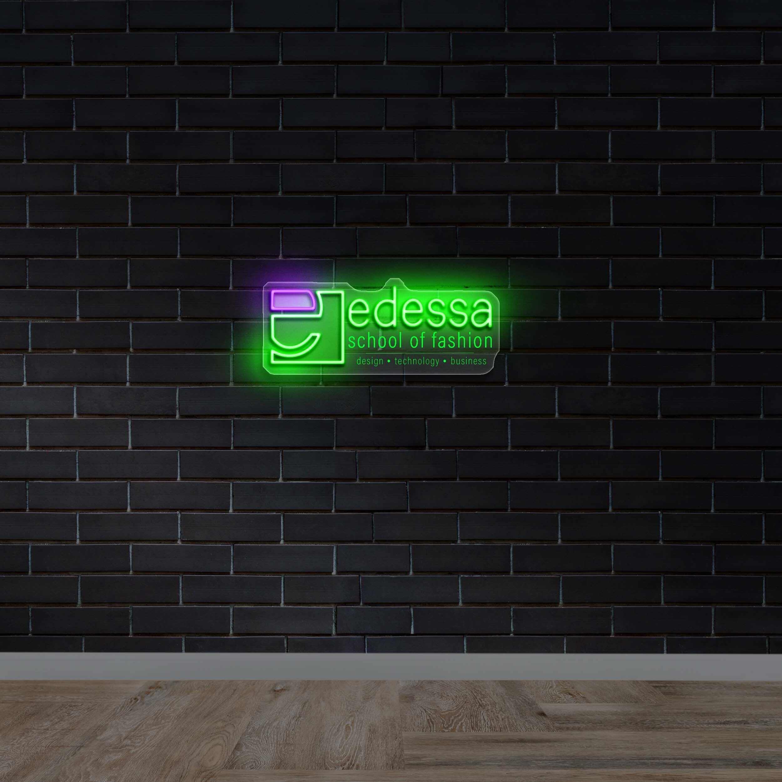 edessa school of fashion - Premium Neon Artwork