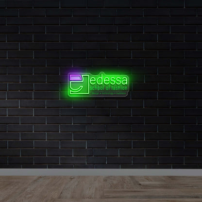 edessa school of fashion - Premium Neon Artwork