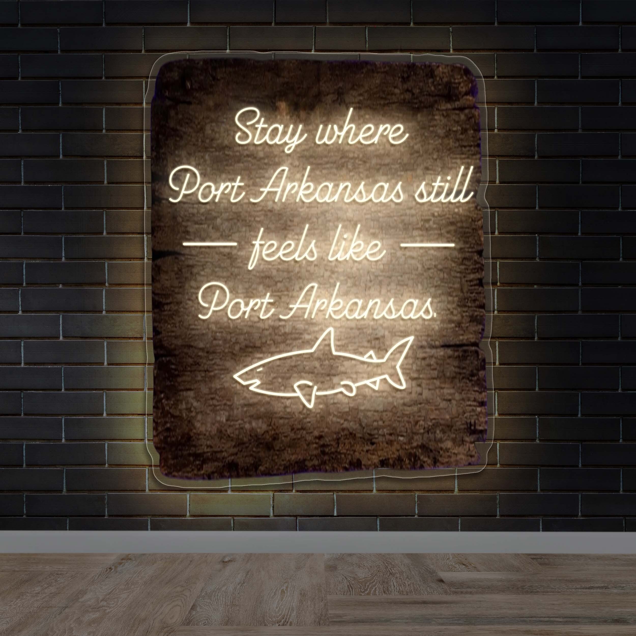 Shark Reef Resort - Premium Neon Artwork