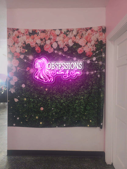 OBSESSIONS Salon & Spa - Premium Neon Artwork