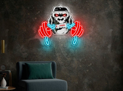 Gym logo - Premium Neon Artwork