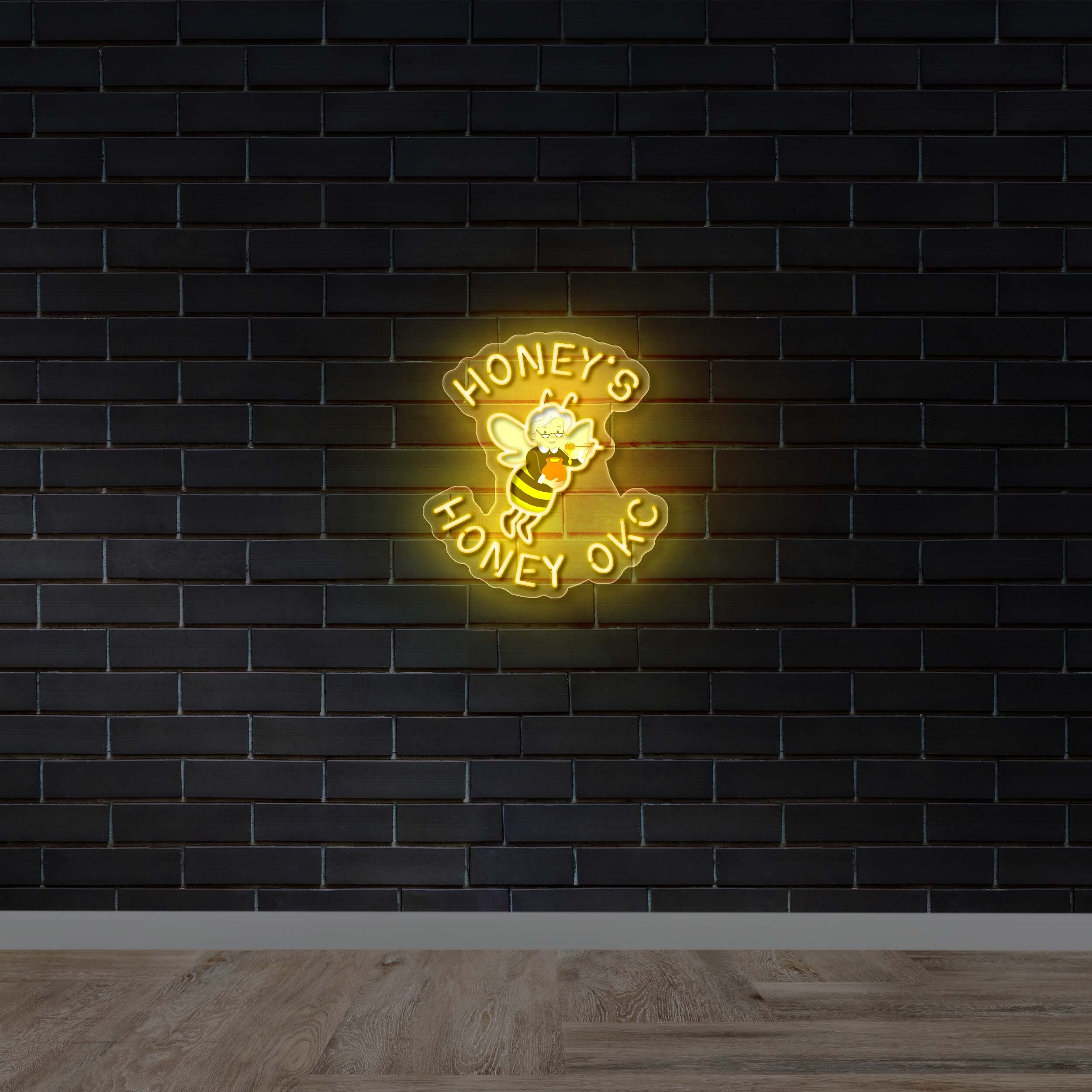 Honey's Honey OKC - Premium Neon Artwork