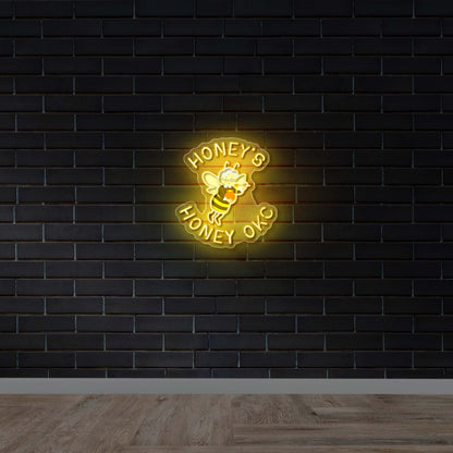 Honey's Honey OKC - Premium Neon Artwork