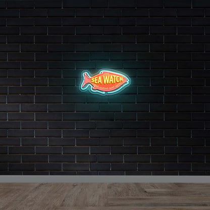 THE SEA WATCH - Premium Neon Artwork