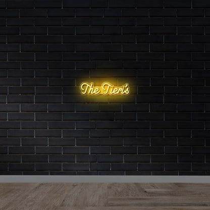 The Tieri’s - Premium Neon Artwork