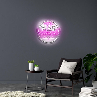 Mad Peach Co. - Premium Neon Artwork