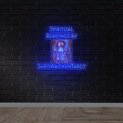 Spiritual Readings By - Premium Neon Artwork