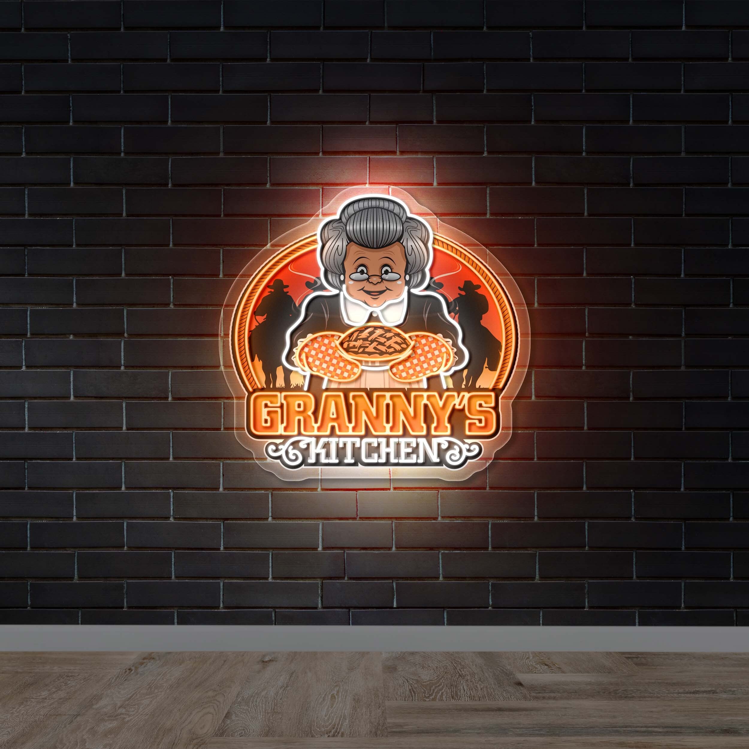 Granny’s Kitchen - Premium Neon Artwork