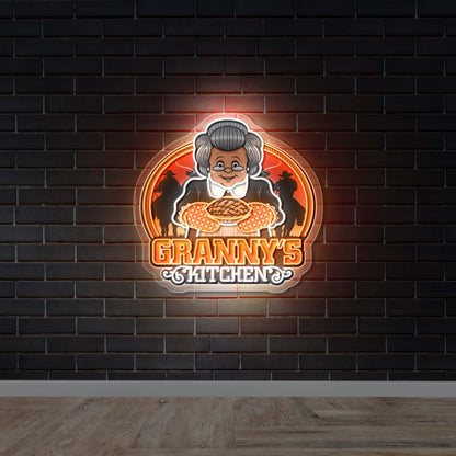 Granny’s Kitchen - Premium Neon Artwork