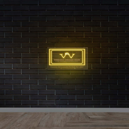 VV - Premium Neon Artwork