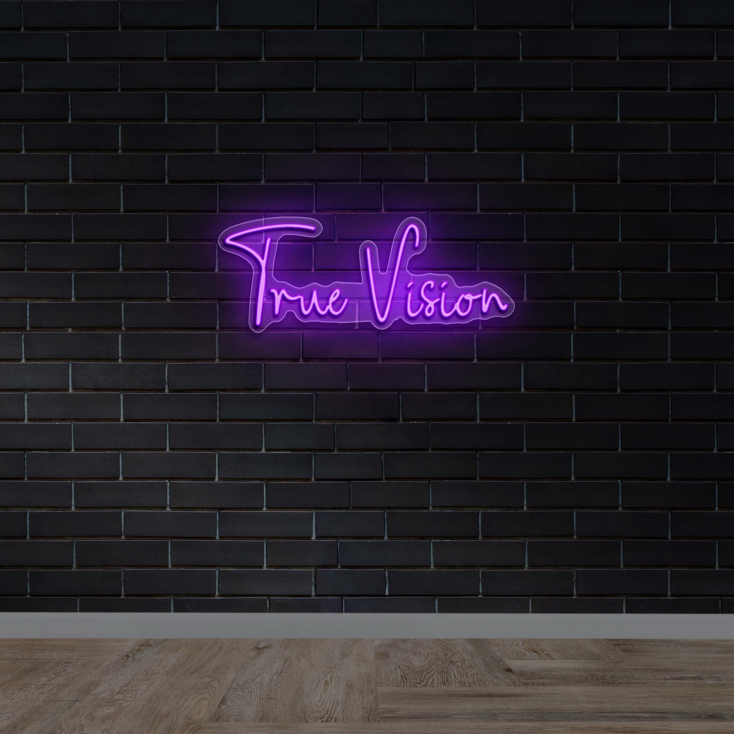 True Vision - Premium Neon Artwork