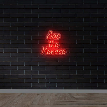 Jae The Menace – Premium Neon Artwork