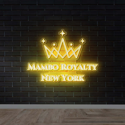 Mambo Royalty New York - Premium Neon Artwork