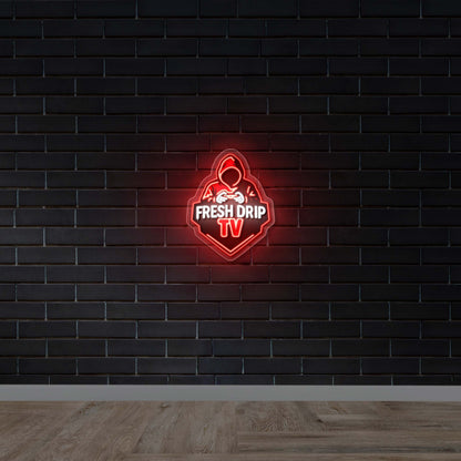 Fresh Drip - Premium Neon Artwork