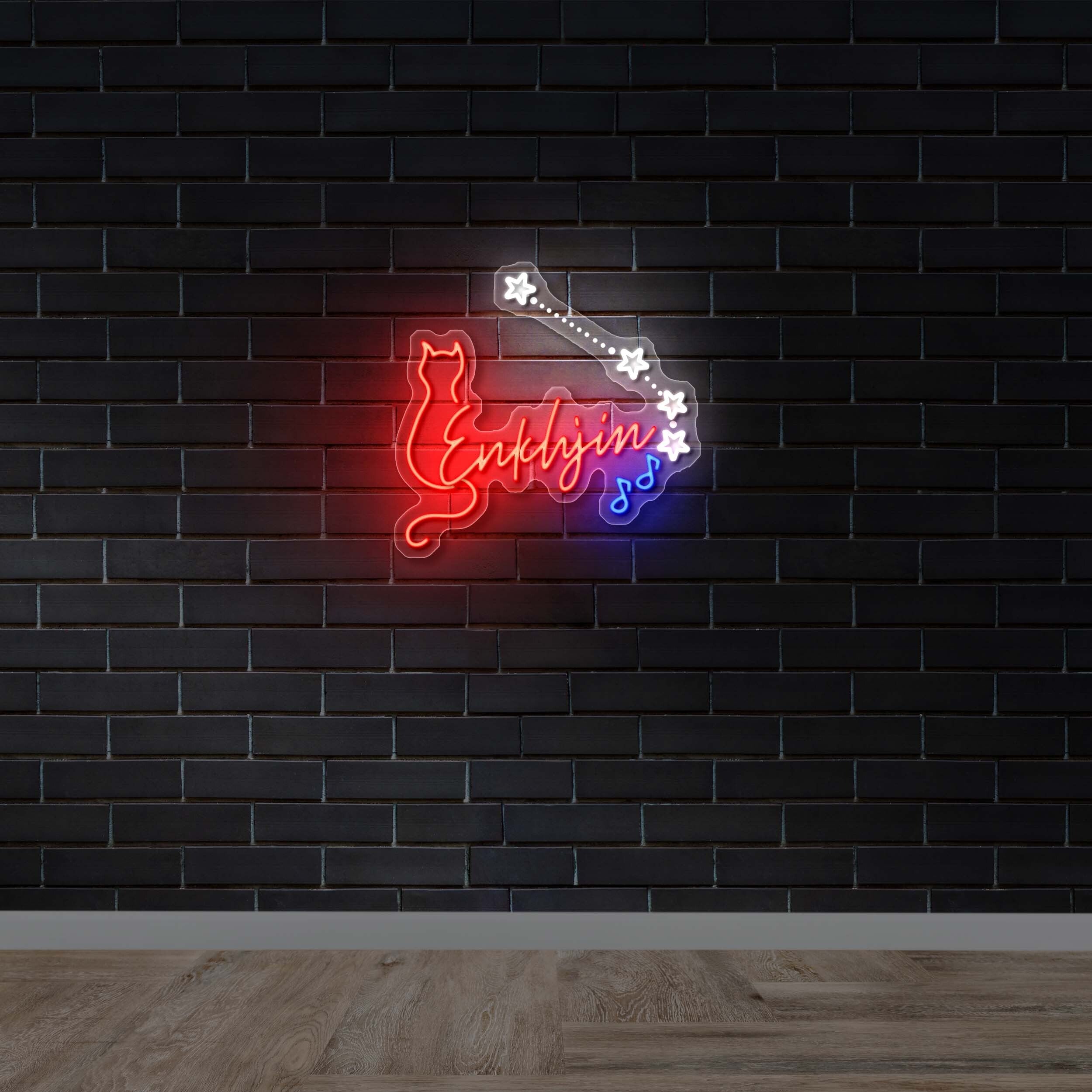 Enkhjin - Premium Neon Artwork