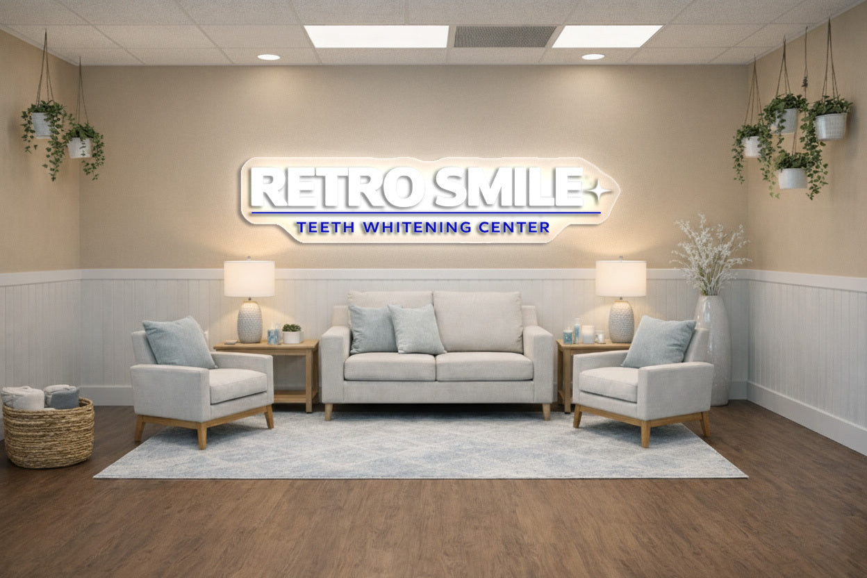 RETRO SMILE | BACKLIT VERSION - Premium Neon Artwork