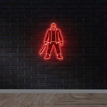 Jason Voorhees - Premium Neon Artwork
