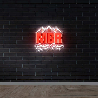 MBR Realty Group - Premium Neon Artwork