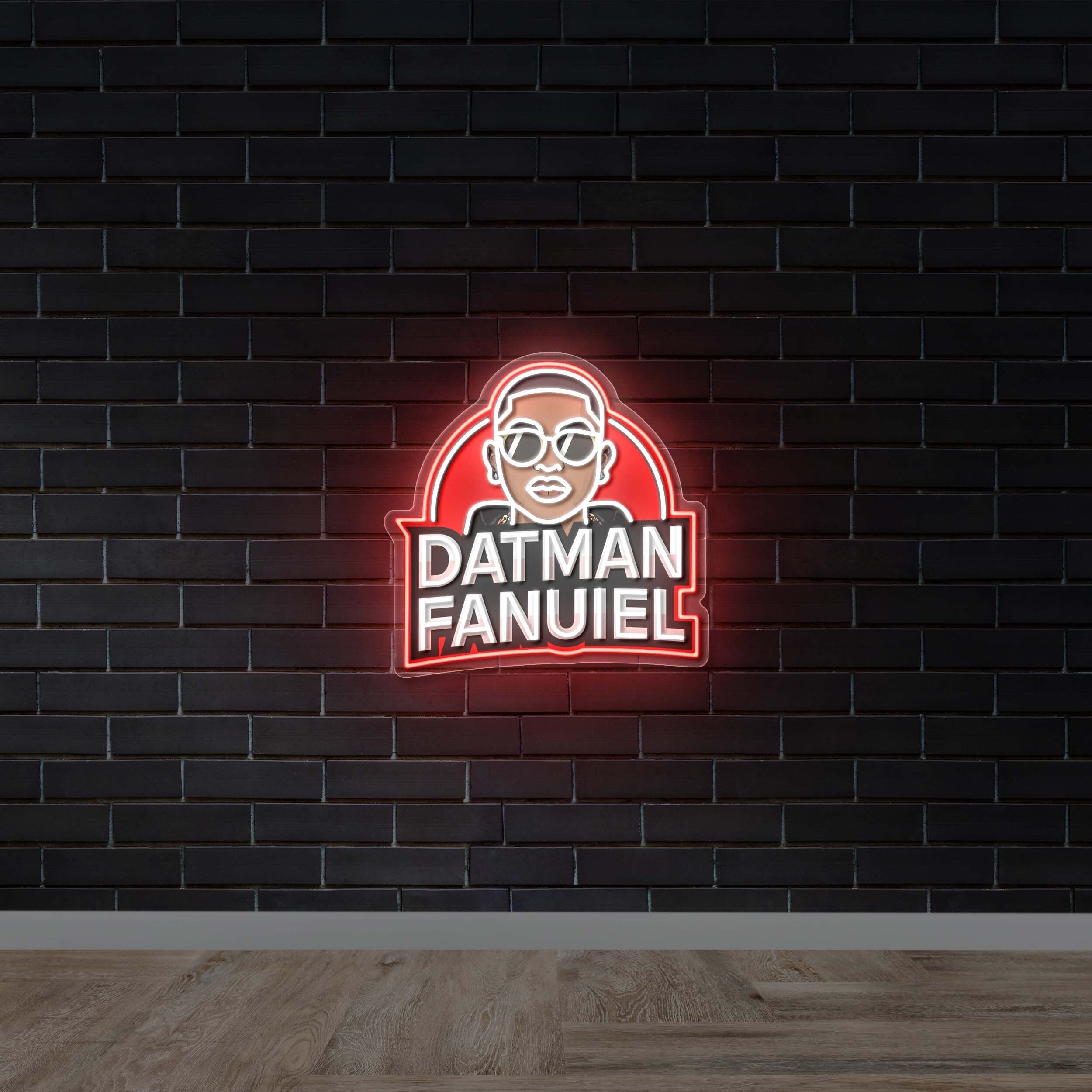 DATMAN FANUIEL - Premium Neon Artwork