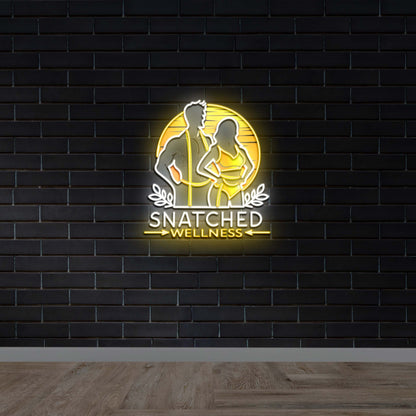 SNATCHED WELLNESS - Premium Neon Artwork