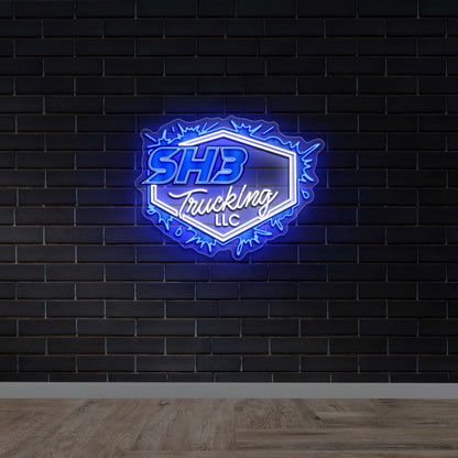 Sh3 Trucking LLC - Premium Neon Artwork