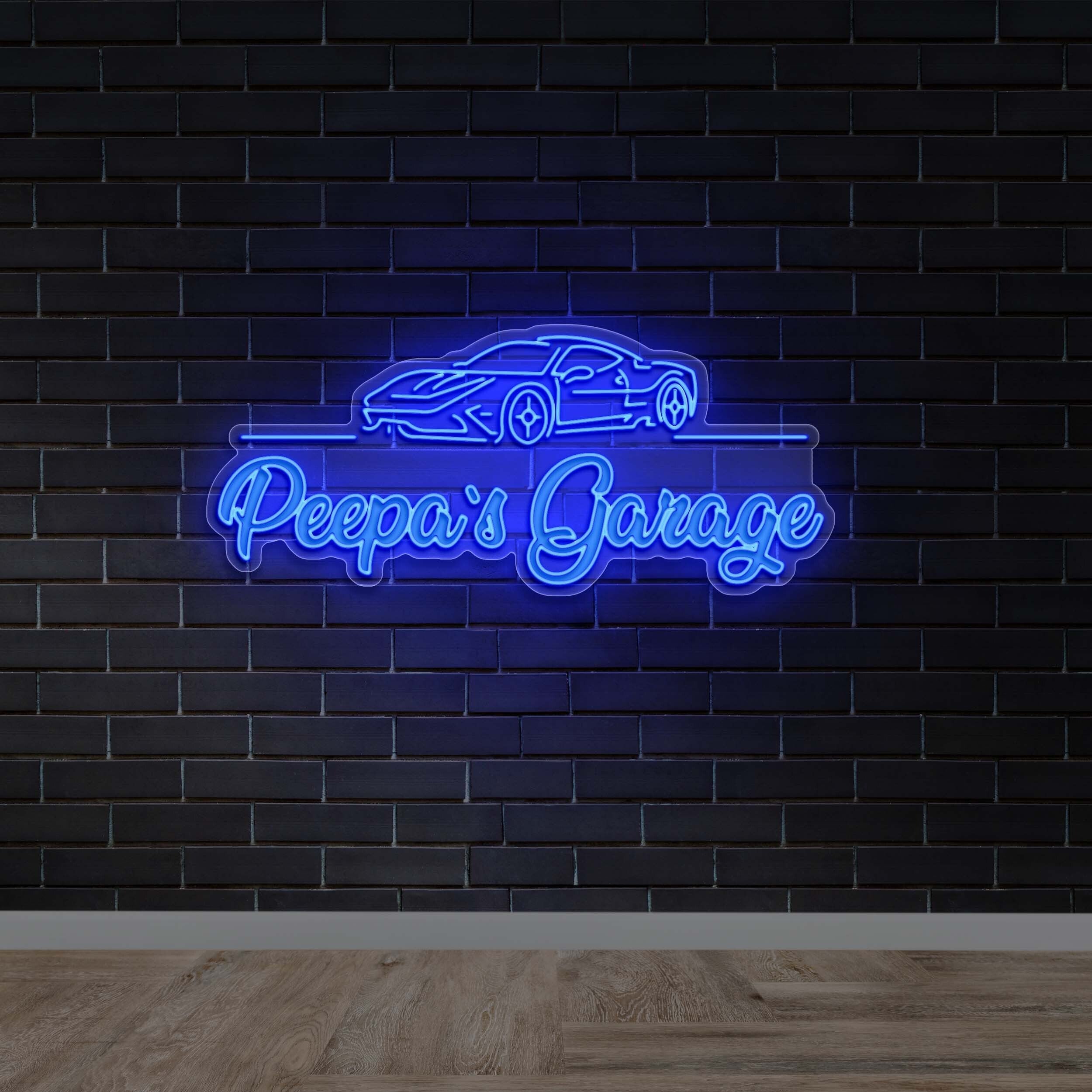 Peepa's Garage | 2nd Version - Premium Neon Artwork
