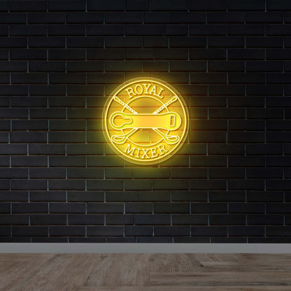 ROYAL MIXER - Premium Neon Artwork