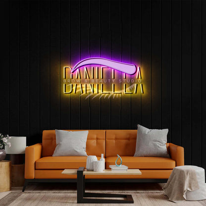 DANIELLA - Premium Neon Artwork