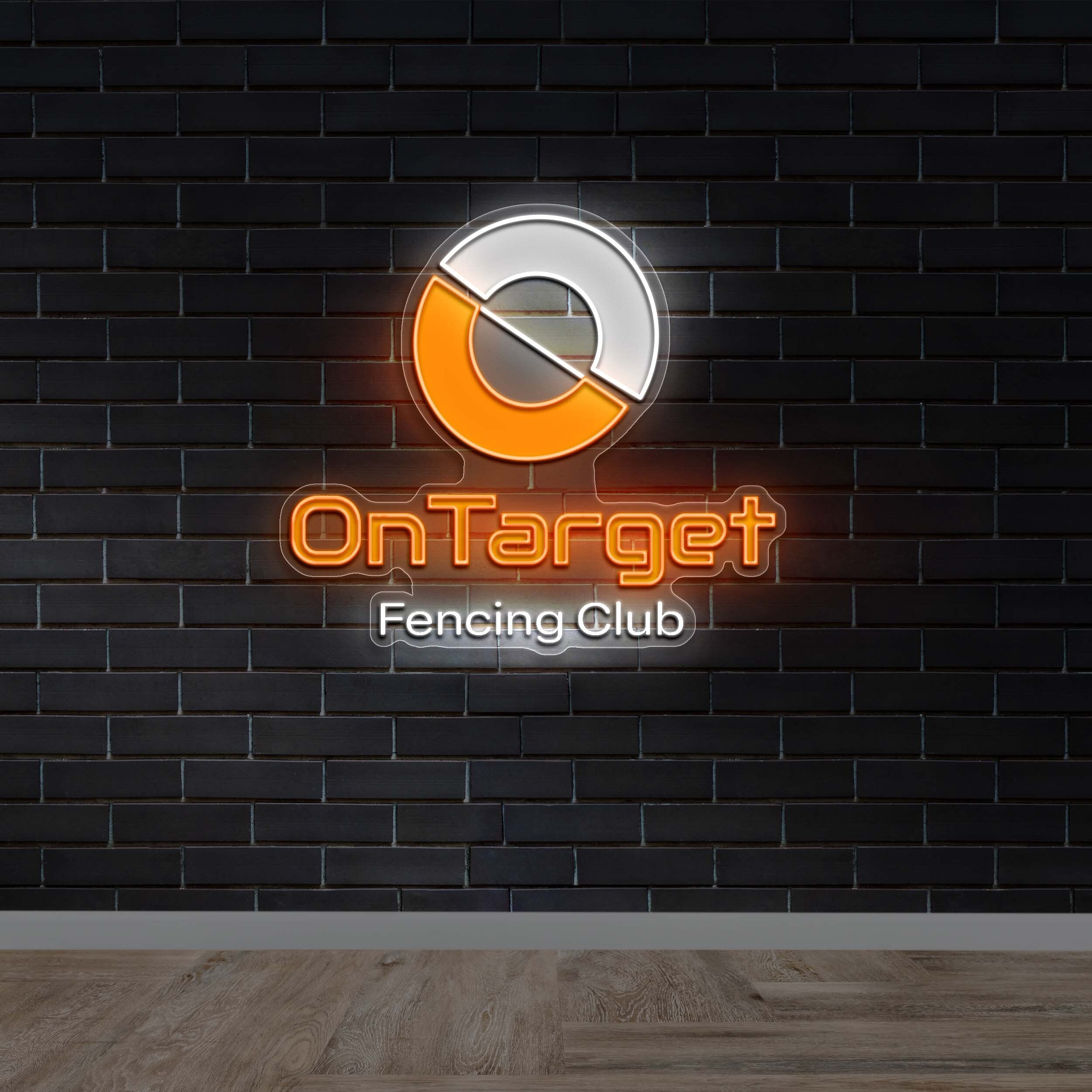 ON TARGET - Premium Neon Artwork