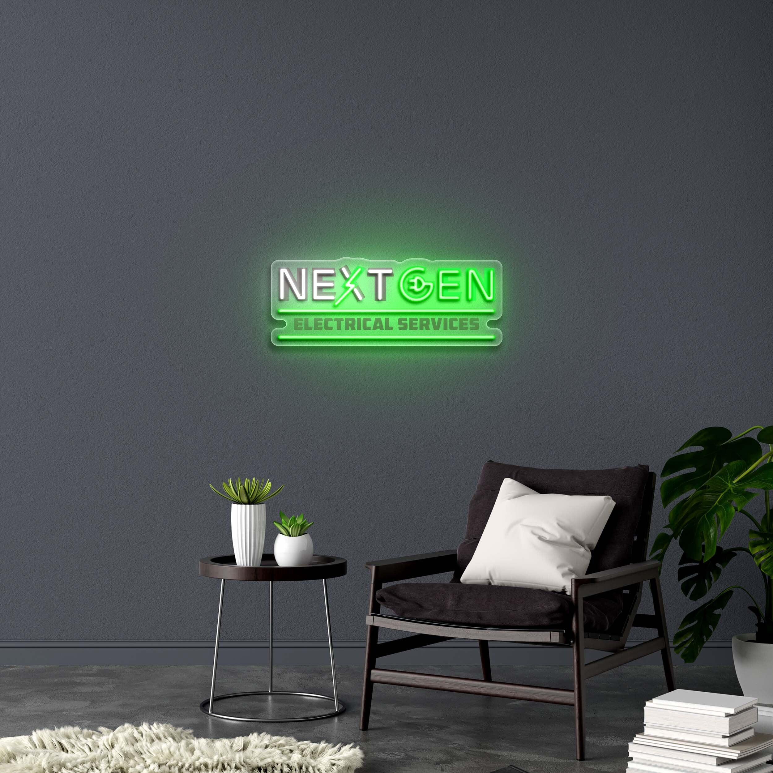 NEXT GEN - Premium Neon Artwork