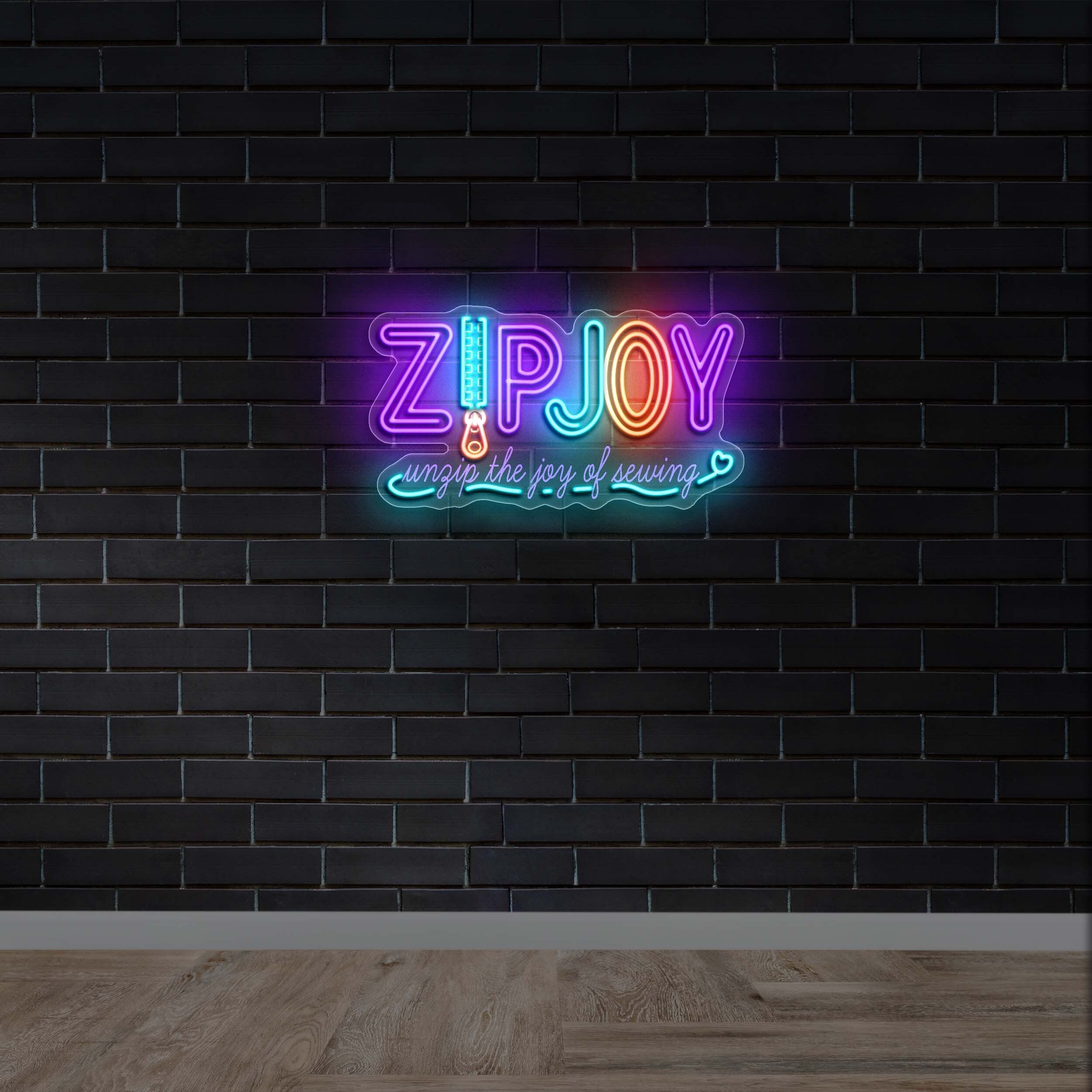ZIPJOY - Premium Neon Artwork