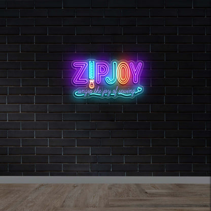 ZIPJOY - Premium Neon Artwork