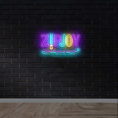 ZIPJOY - Premium Neon Artwork