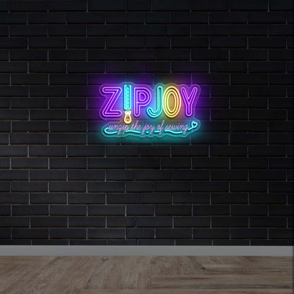 ZIPJOY - Premium Neon Artwork
