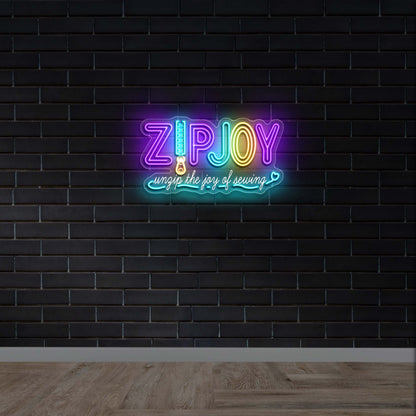 ZIPJOY - Premium Neon Artwork