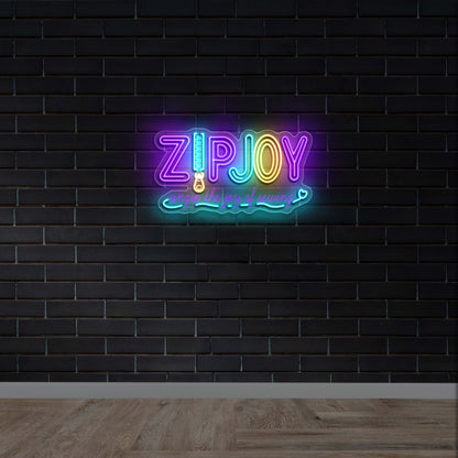ZIPJOY - Premium Neon Artwork